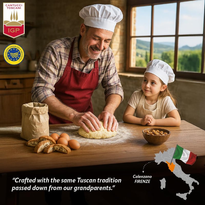 Belli Italian Cranberry Biscotti | Made in Tuscany, Italy | Belli Traditional Semi Soft Biscuits - Image 3